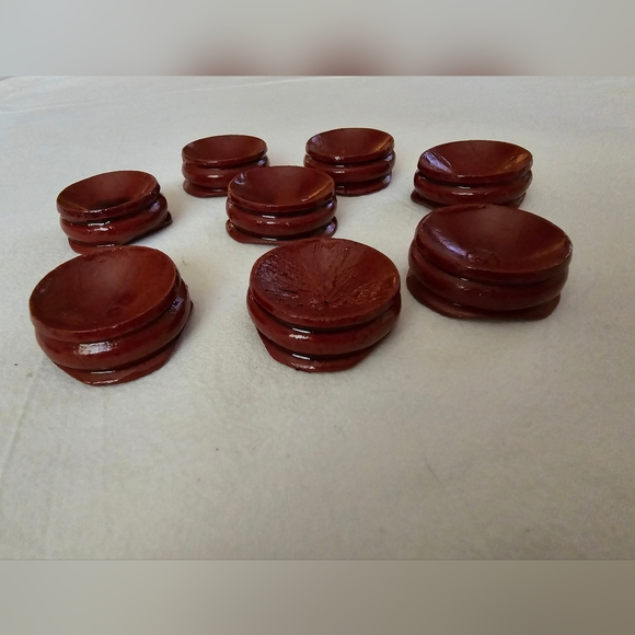 Set of 7 Small Egg or Crystal Sphere Holder - Picture 1 of 4